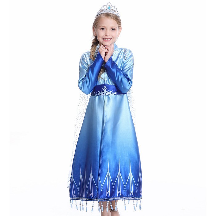 ELSA DRESS FROZEN 2 COSTUME kostum princess elsa frozen2