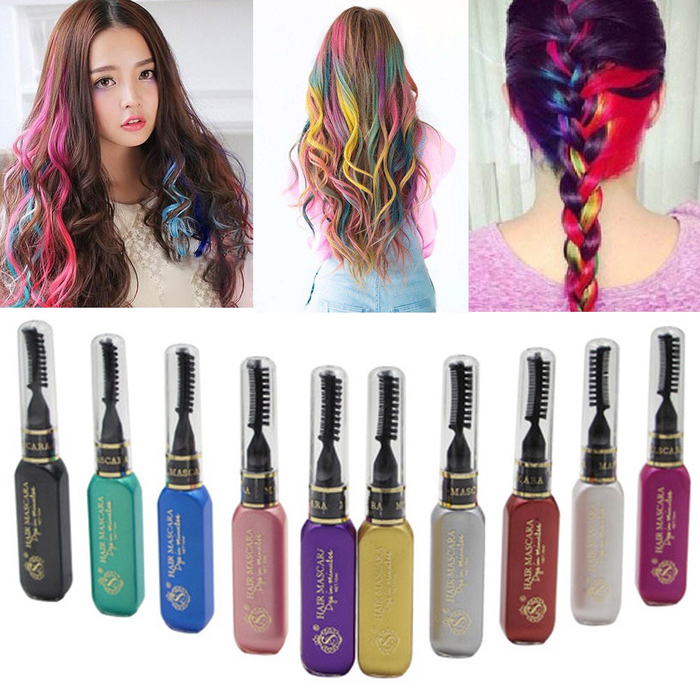 Fashion Temporary Salon Non Toxic Hair Dye Dyeing Permanent