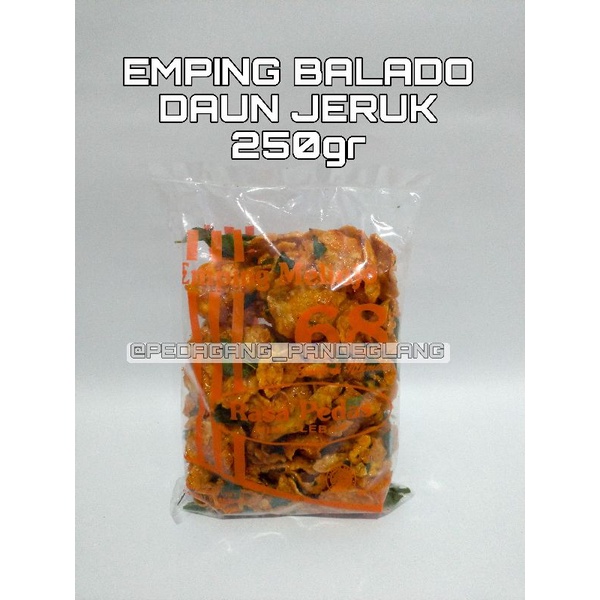 

Emping Balado Daun Jeruk