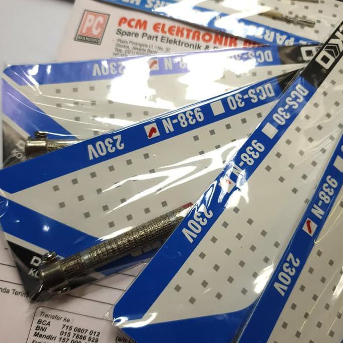 Elemen Filamen Solder Dekko Tembak 938 Bagus Ori Pcmel29 Kualitas Baik