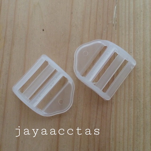 Ring tangga tas 2.5 cm plastik buckle PP RTB25BNG