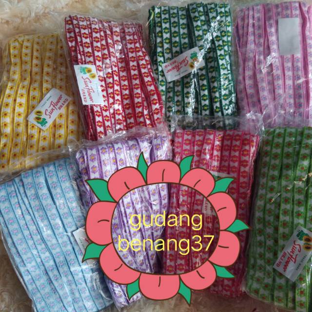 Renda jr libin motif bunga PER pak