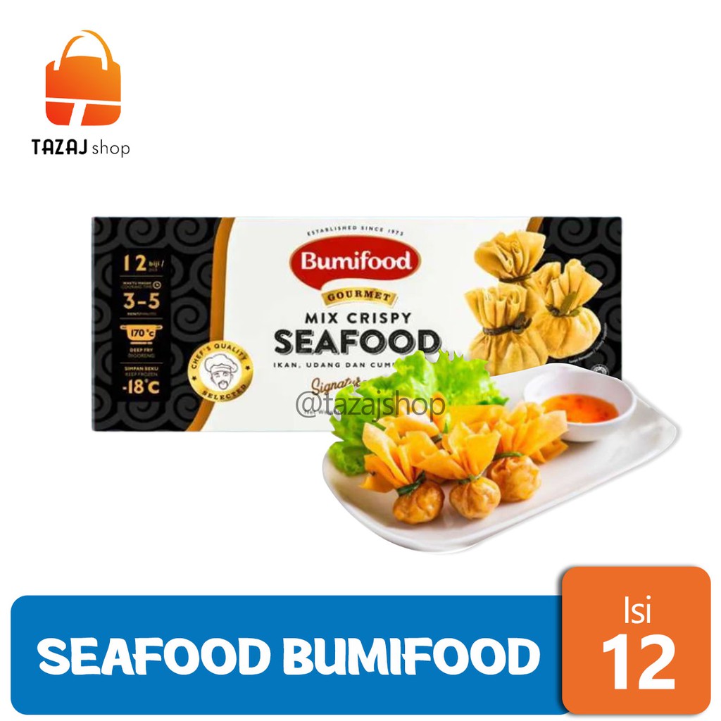 

Bumifood Mix Crispy Seafood 12 Pcs