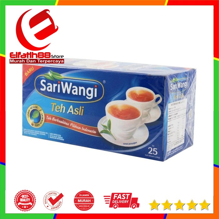 

Teh Sariwangi Asli - Teh Celup Isi 25 Kantong