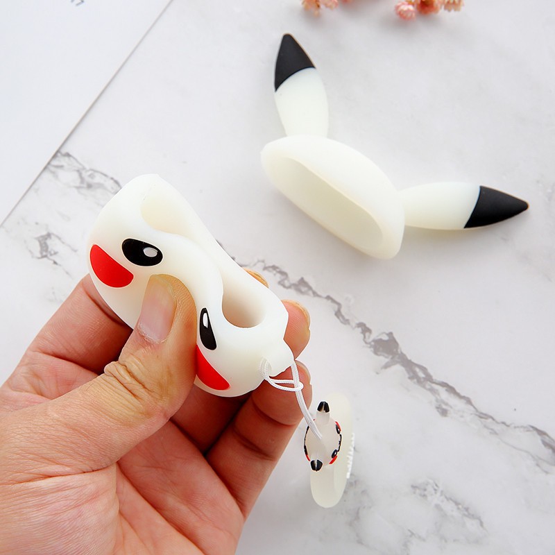 Case Pelindung Motif Kartun Untuk Airpods 1 / 2 I12 Headset