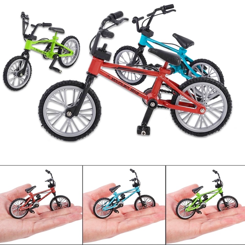 Mainan Simulasi Sepeda Bmx Mini Bahan Alloy Dengan Rem Untuk Anak