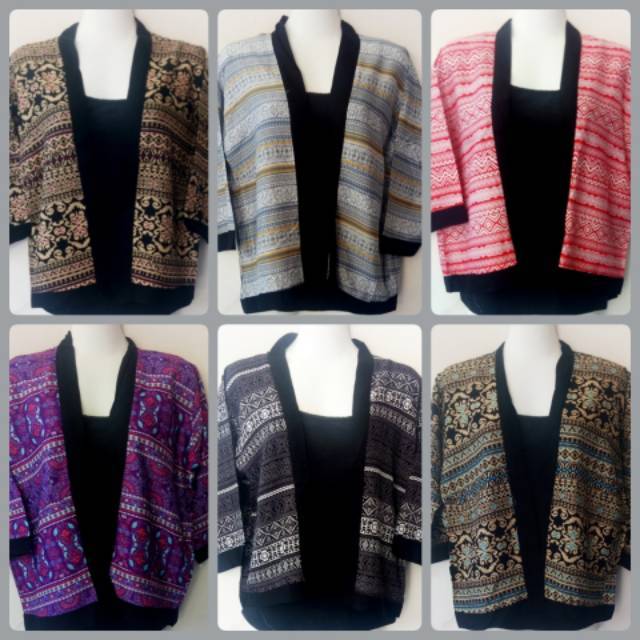 Sweet Honey ~ Cardigan Etnik Bali Cardi Bali Outer Cardi Etnik [Bisa COD Bayar di Tempat]