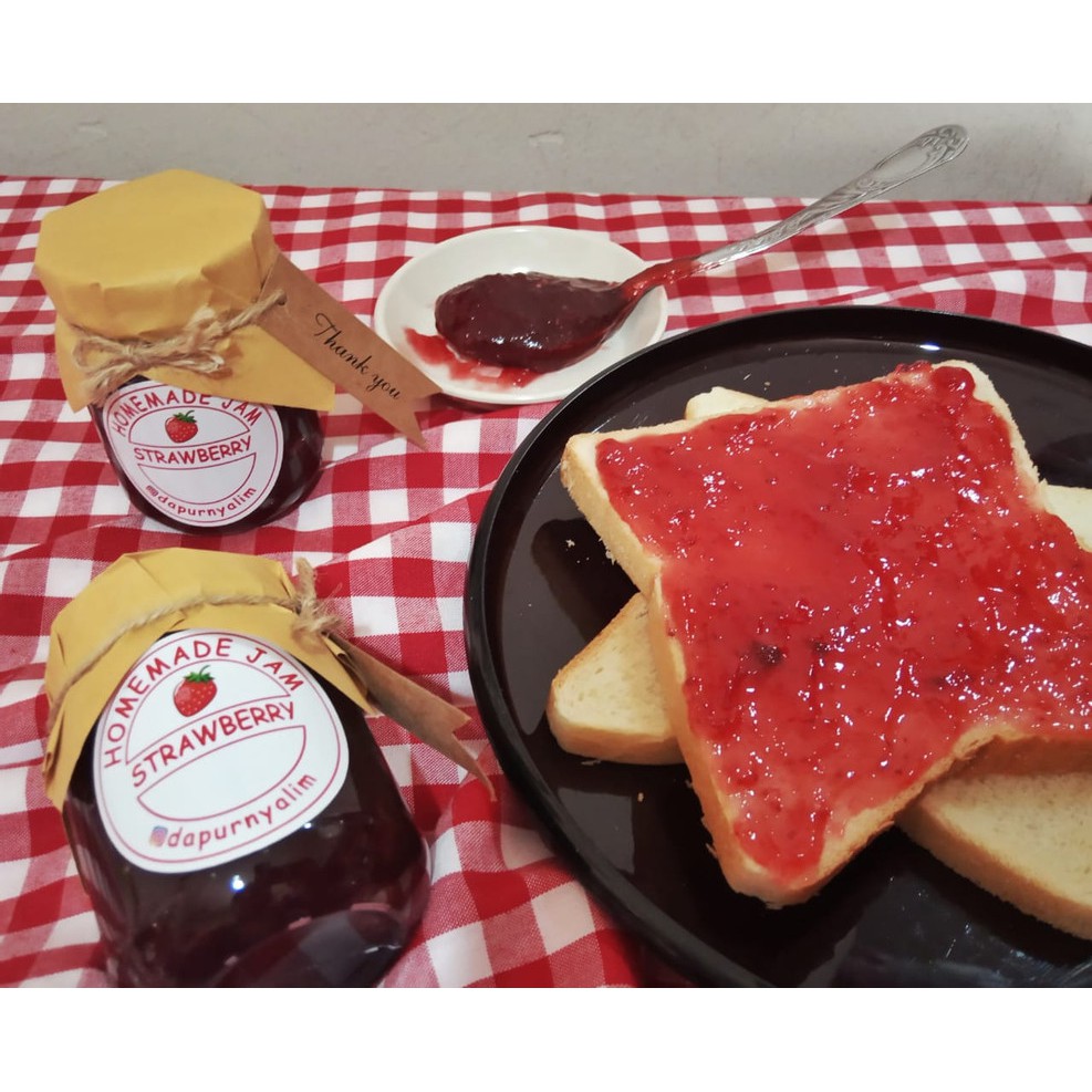 

Selai Homemade Strawberry 250gr / Homemade Strawberry Jam