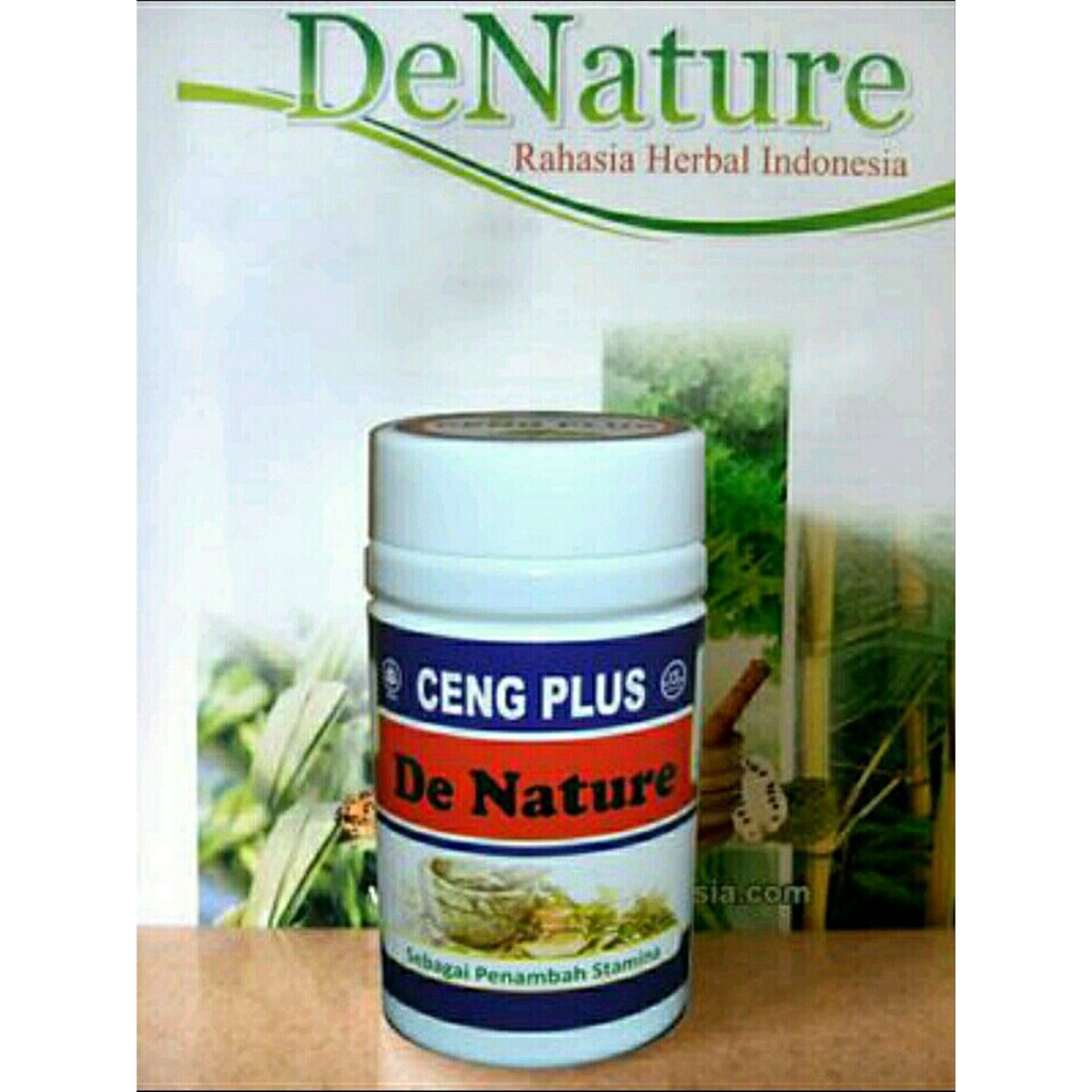 Ceng Plus De Nature Obat Stamina Pria Alami Herbal De Nature