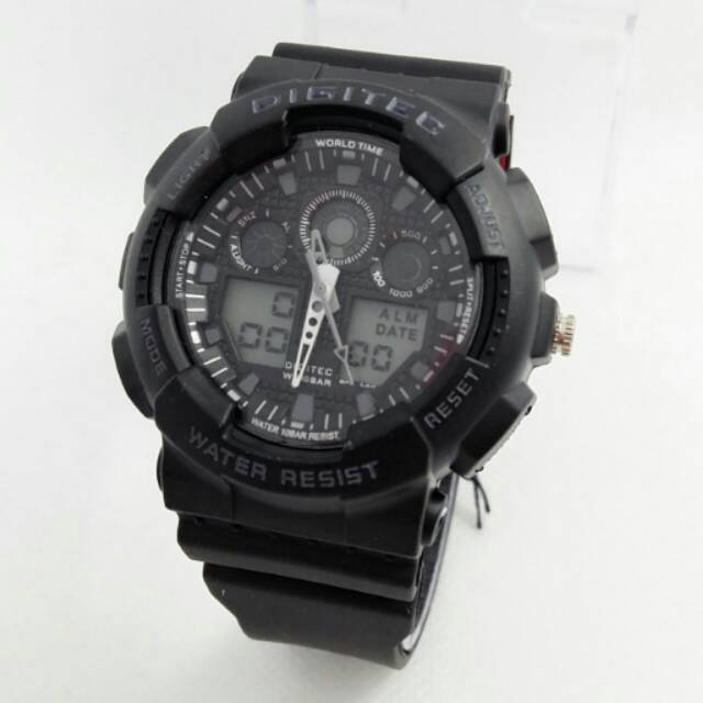 JAM TANGAN WANITA DIGITEC DUAL TIME 2010