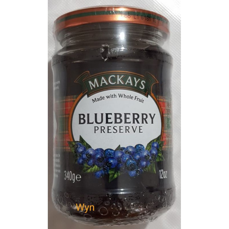 

MACKAYS BLUEBERRY 340 gr