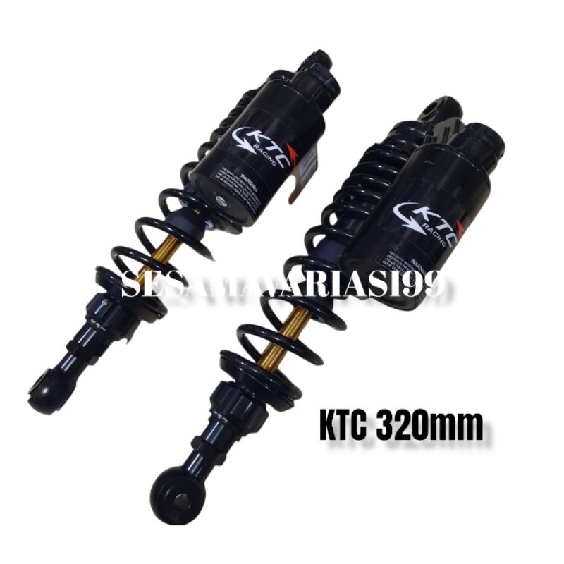 Shockbreaker copy ktc full black double tabung 320mm bebek nmax rx king shogun dll