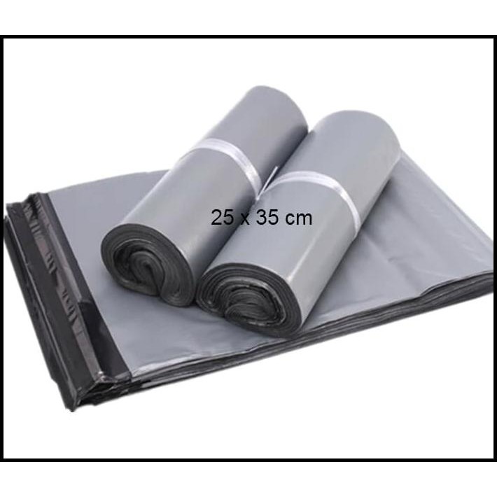 

(Best Seller!!) Polymailer Amplop Plastik Silver Grey 25 X 35 Cm Set Of 20 Pcs