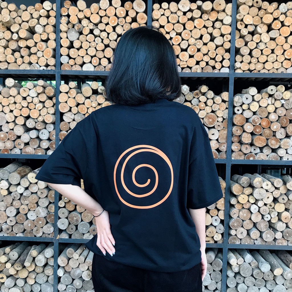 Tshirt Kurama Logo Anime Manga Naruto Premium Unisex