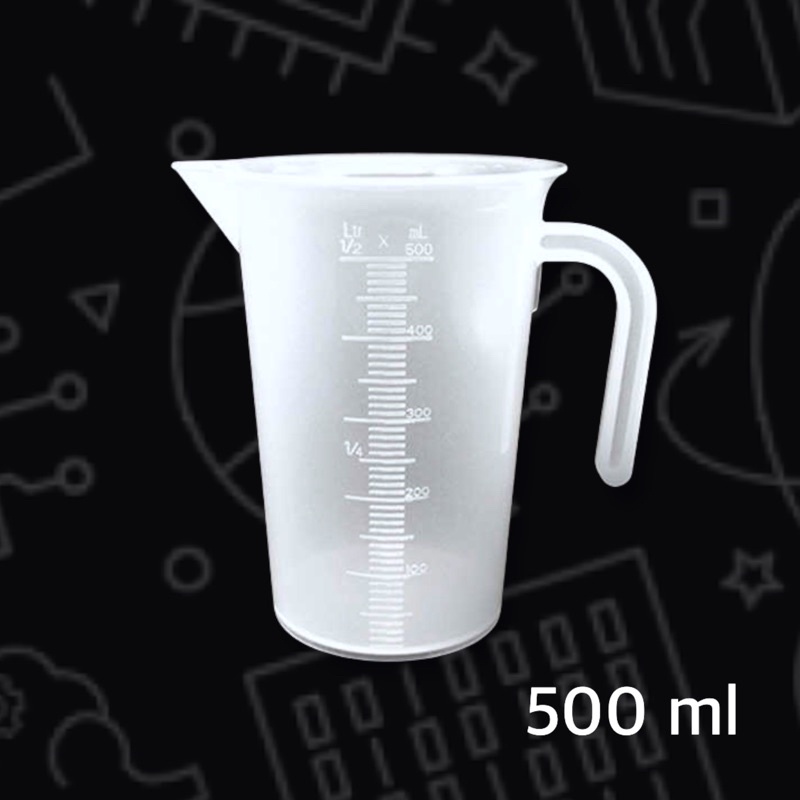 Gelas Takar 500ml / Measuring Cup Plastik 500 ml