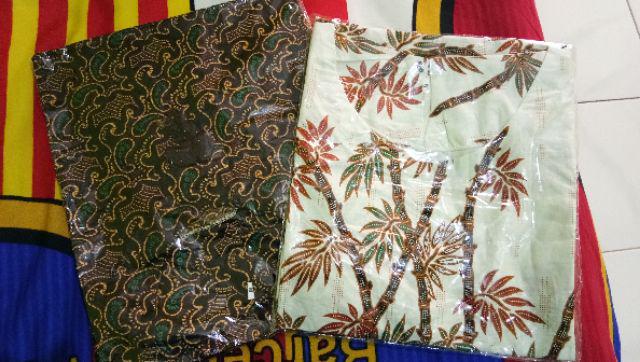 Atasan Batik Dolby Dolbi Dobby Doby Tenun Sutra Tulis Halus Katun Atbm Baron ,sarombit Atasan