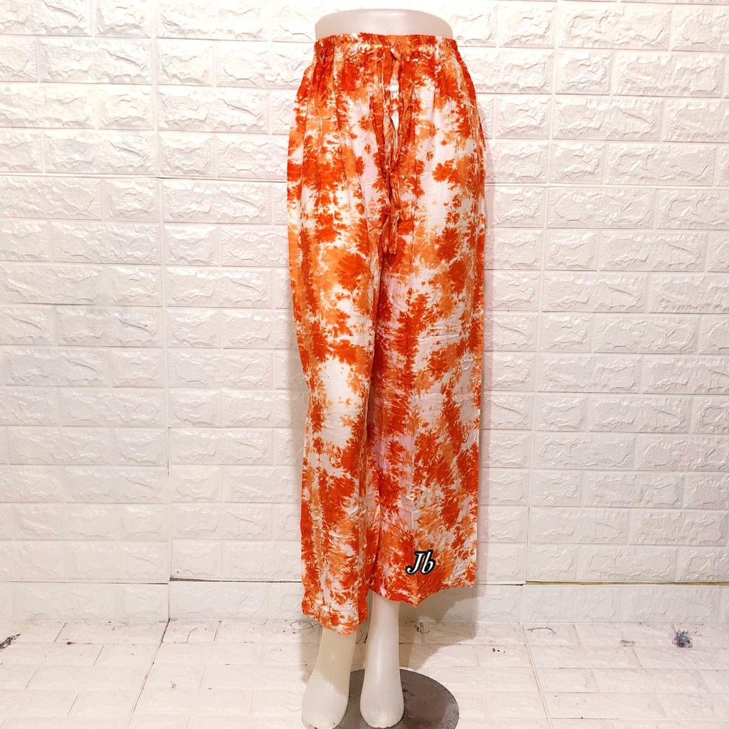 CELANA KULOT PANJANG TIE DYE JUMBO BALI 2-KODE 4