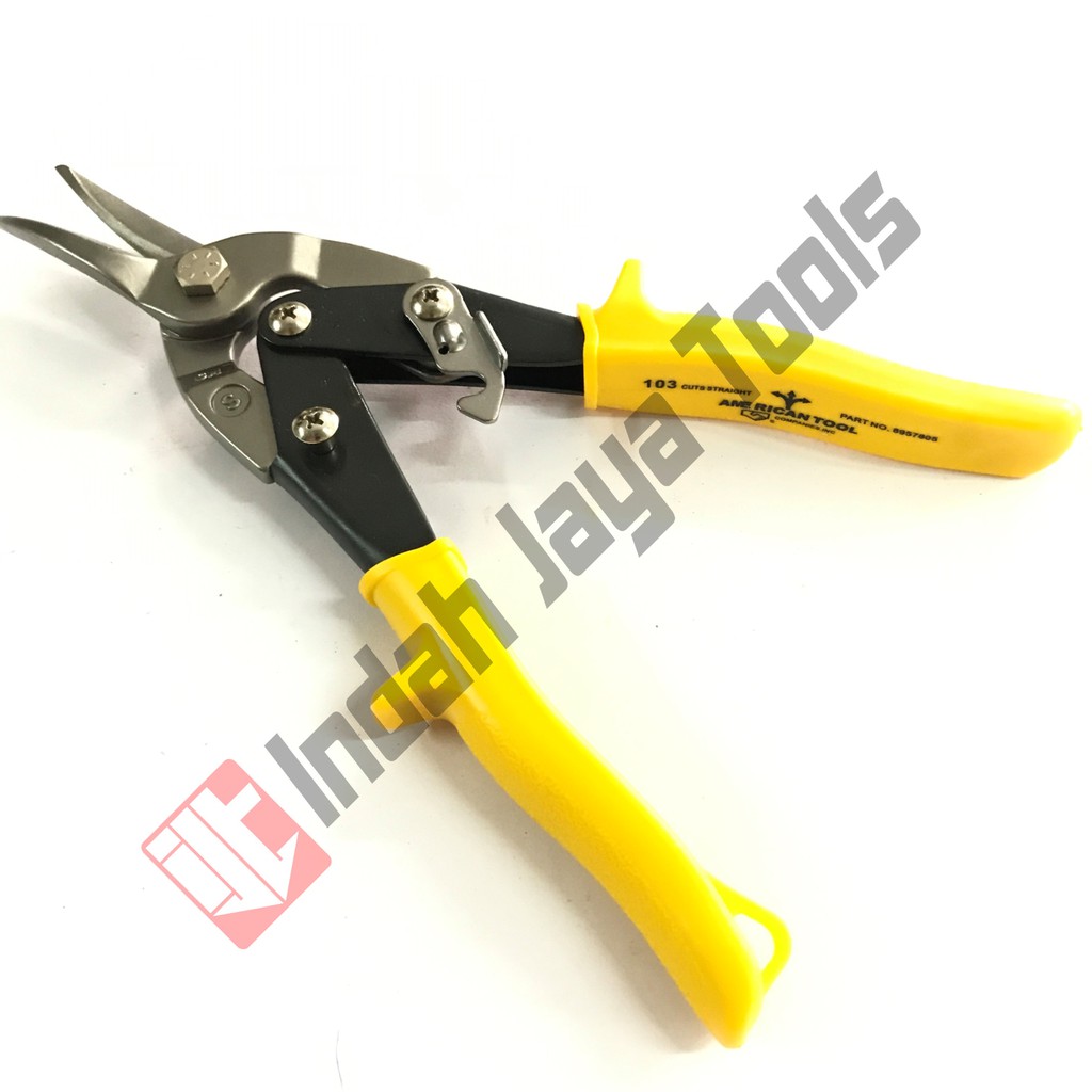 AMERICAN TOOL Gunting Baja Ringan - Aviation Snips Hollow Seng