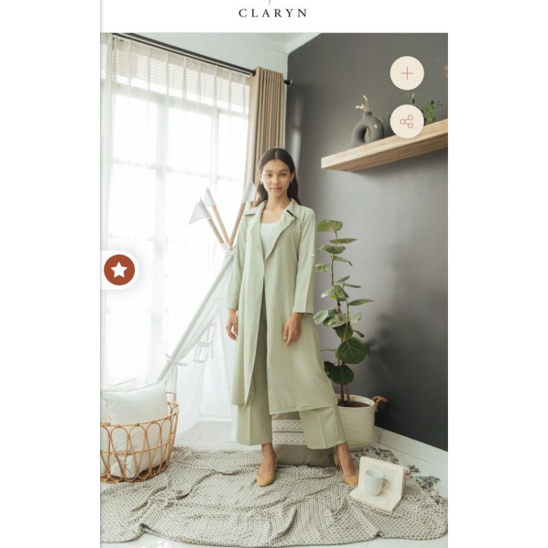 

In Jae Set Pastel Green by Claryn the Label