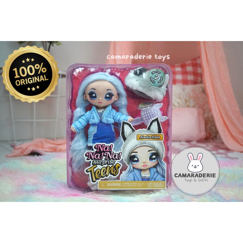 Na Na Na Surprise Teens " Fashion Doll Alaska Frost, Boneka Na Na Na Surprise Original