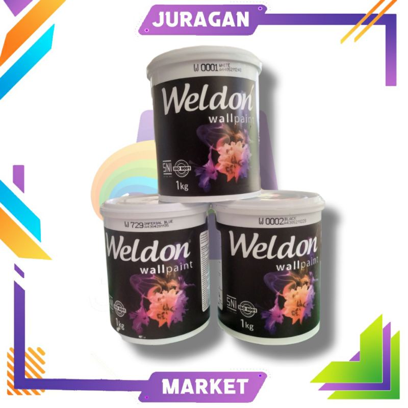 CAT TEMBOK WELDON INTERIOR 1 KG