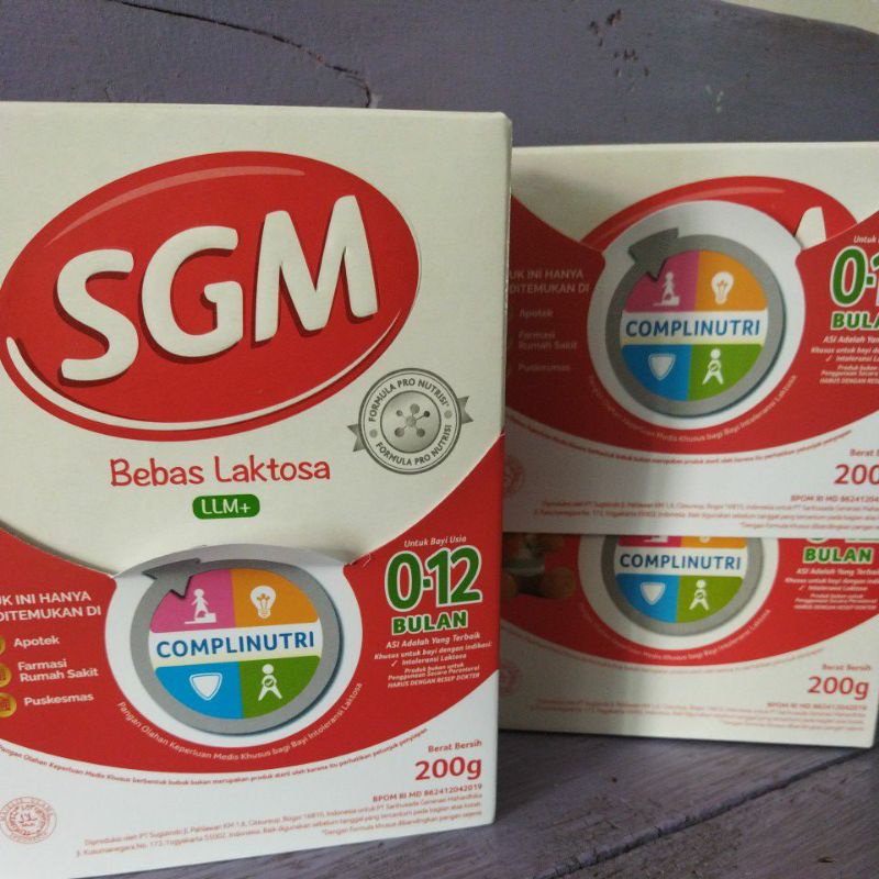 Jual SGM LLM Bebas Laktosa 200 gr Shopee Indonesia