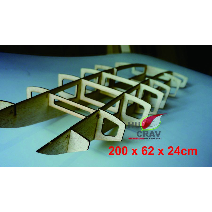 RC Boat HULL 2M Catamaran / kapal katamaran laser cutting 200cm