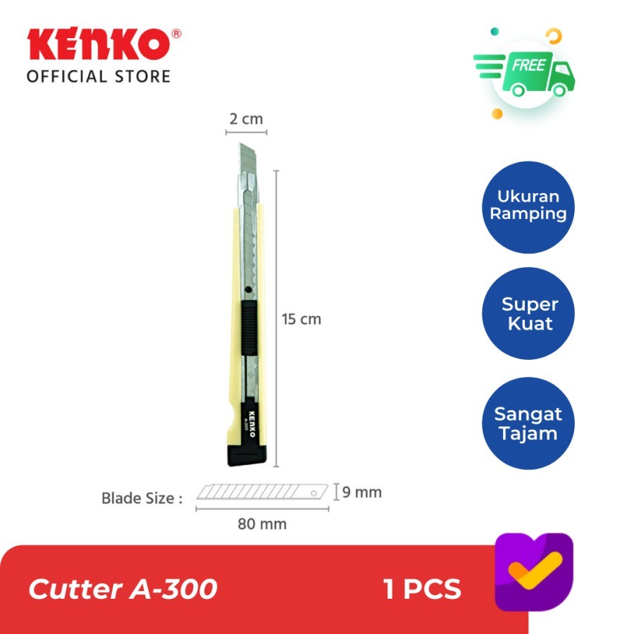 

Cutter Kenko A-300 / Alat Pemotong Kenko A-300