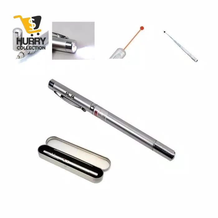 

Pulpen Pen Exclusive Pena 5 in 1 Laser Pointer Box Premium Presentasi FREE ONGKIR