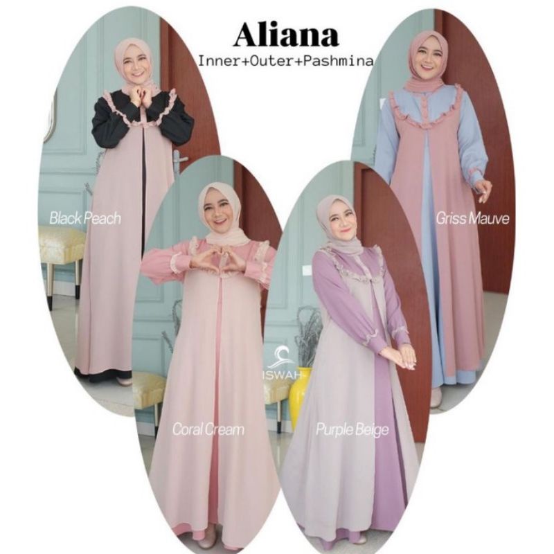 couple aliando & aliana iswah hijab