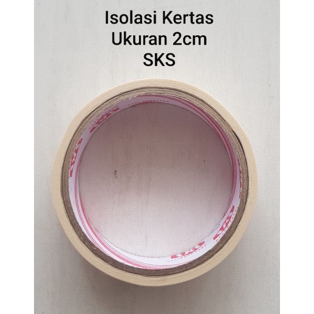 Isolasi Kertas Ukuran 2cm SKS