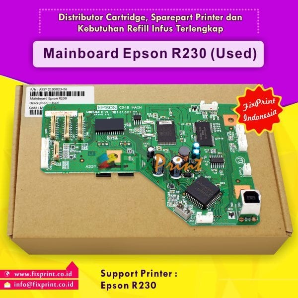 Mainboard R230, Board Epson R230, Mainboard Epson R230X Sae