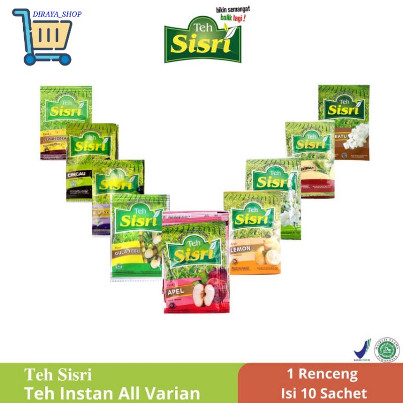 

Teh Sisri Isi 10 Sachet