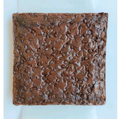 

Fudgy brownies topping chocochip uk 18x18cm