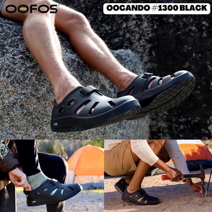 Oofos Unisex OOCANDO #1300 Sepatu Sandal