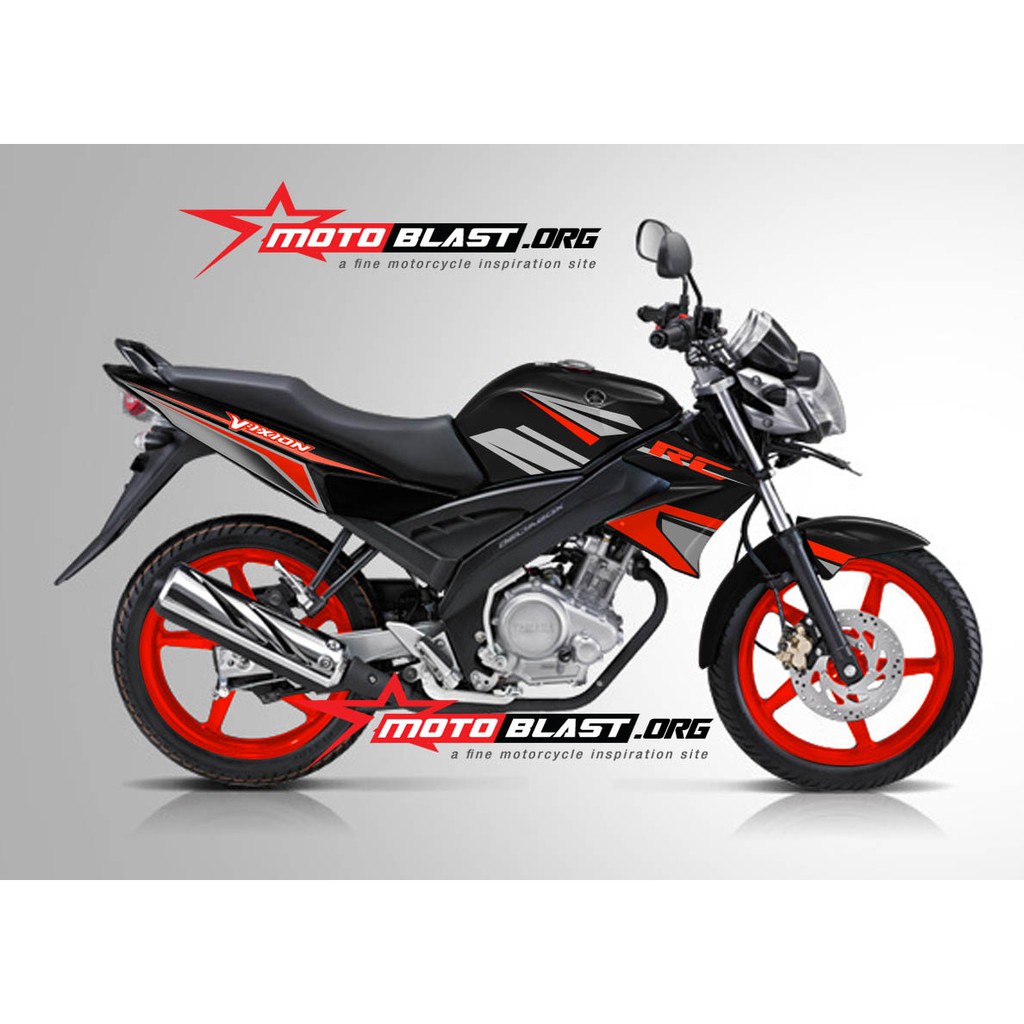 Decal Stiker Yamaha Vixion Rc Sport Shopee Indonesia