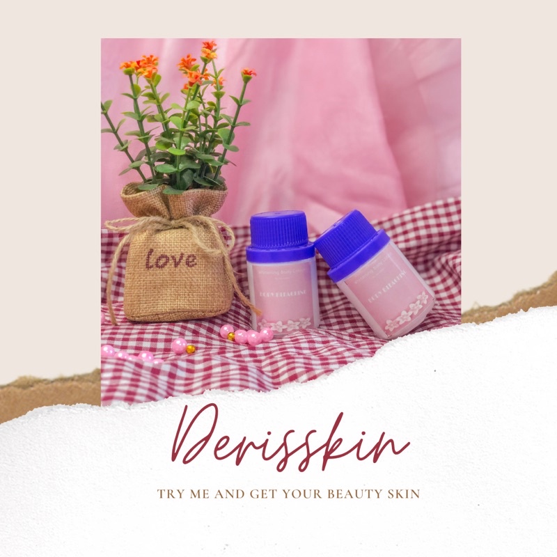 (FREE GIFT) BLEACHING BADAN BPOM BY DERISSKIN / bleaching badan