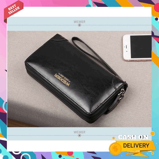 Dompet Kulit Sapi Asli Original Model Panjang  Murah Distro Branded Ori Original Premium Cl089 - Bus