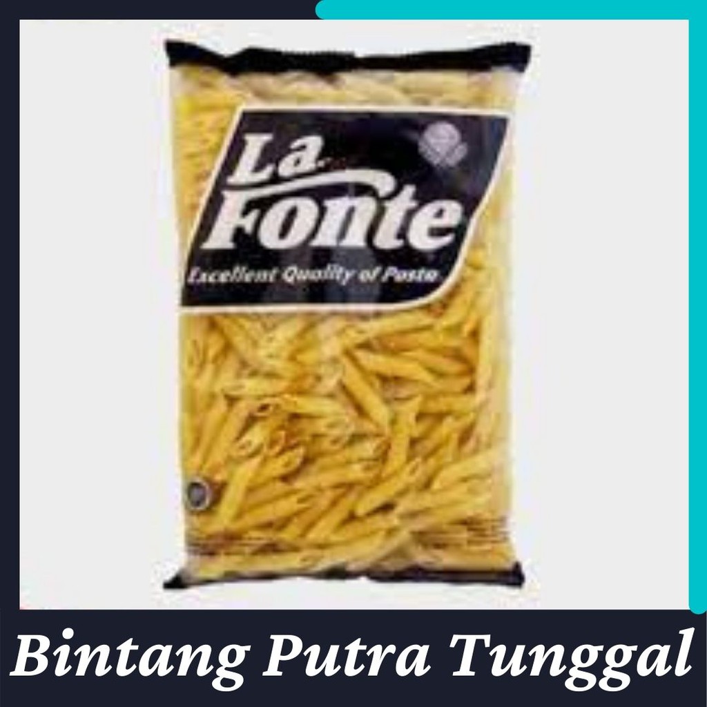 

LA FONTE PASTA PENNE ZITI RIGATE NO 91 500 GR / PASTA INSTANT