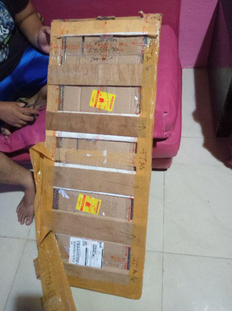 Cermin Kaca 30x100 Poly Frame Fiber