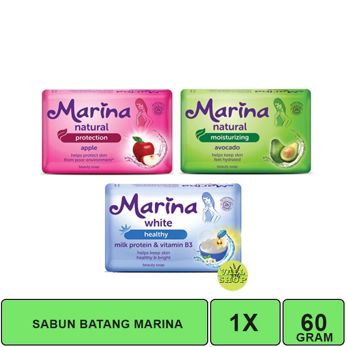 VSHOP. SABUN BATANG MARINA 60 GRAM