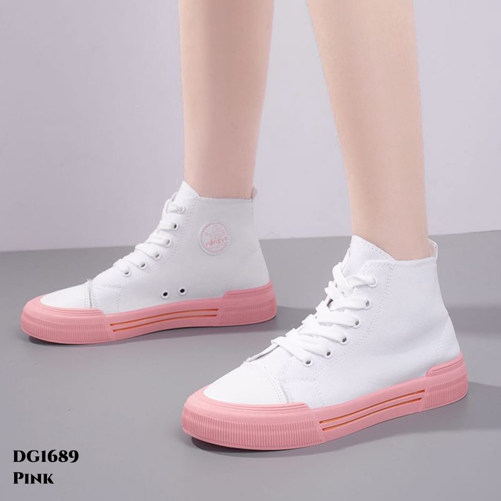 RESTOCK WYN SNEAKERS HIGH MIDDLE KOREAN SHOES DG1689