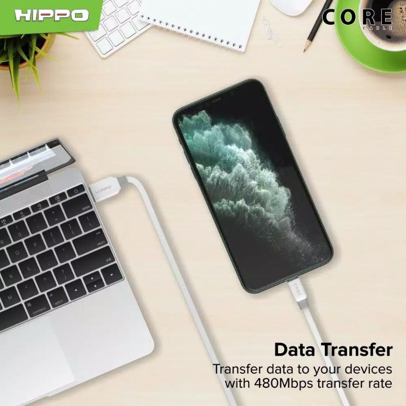 Hippo Kabel Data Core Micro USB 100cm Quick Charging 3.0