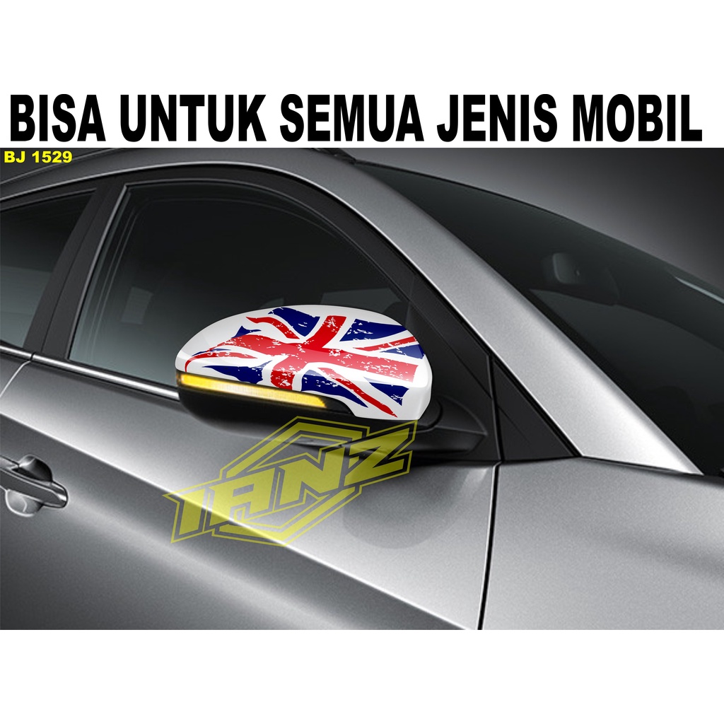 DECAL STIKER SPION MOBIL BENDERA INGGRIS / STIKER MOBIL / STIKER SPION