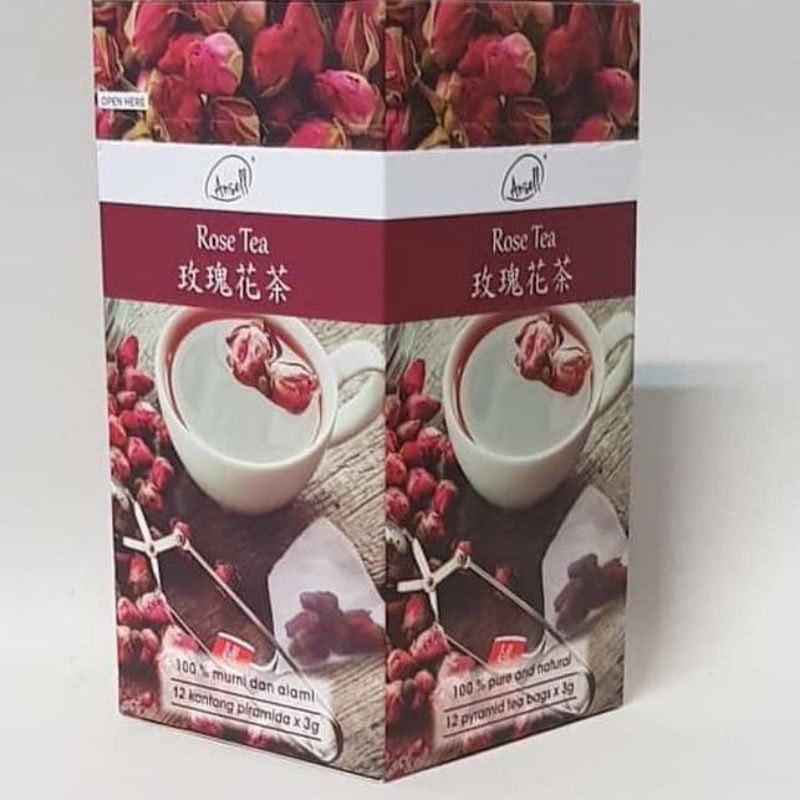 

ANSELL ROSE TEA 12X3GR