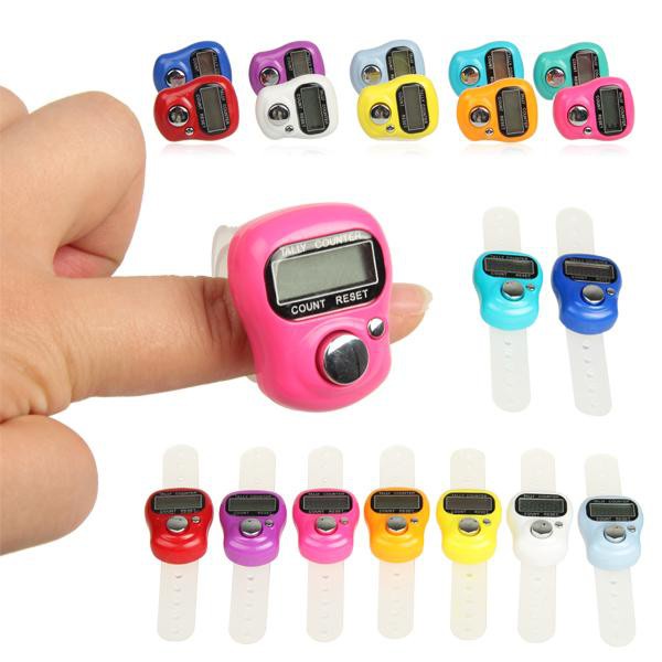 ☀INDOLAND☀  Tasbih Digital Mini Tally Counter Alat Hitung Tasbeh Digital / Finger Counter ImportMurah R031