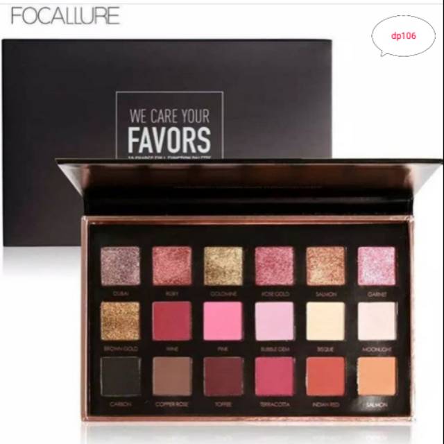 Eyeshadow Focallure the best 18 palette