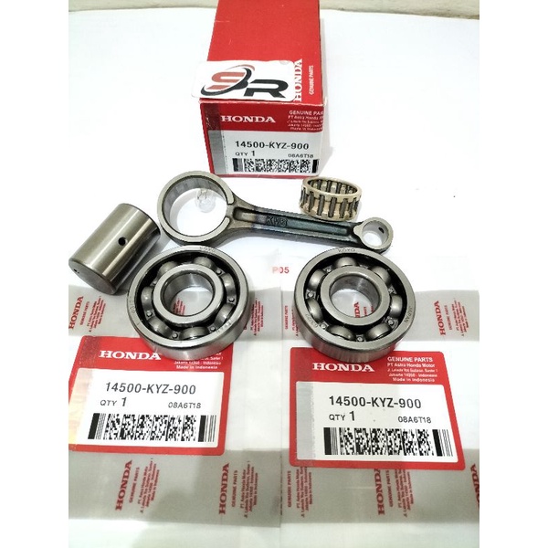 SETANG SEHER KOMPLIT (KYZ) HONDA ORIGINAL SUPRA X 125 HELMIN KELENGKAPAN PRODUK BERING SEPASANG 63/22_63/22