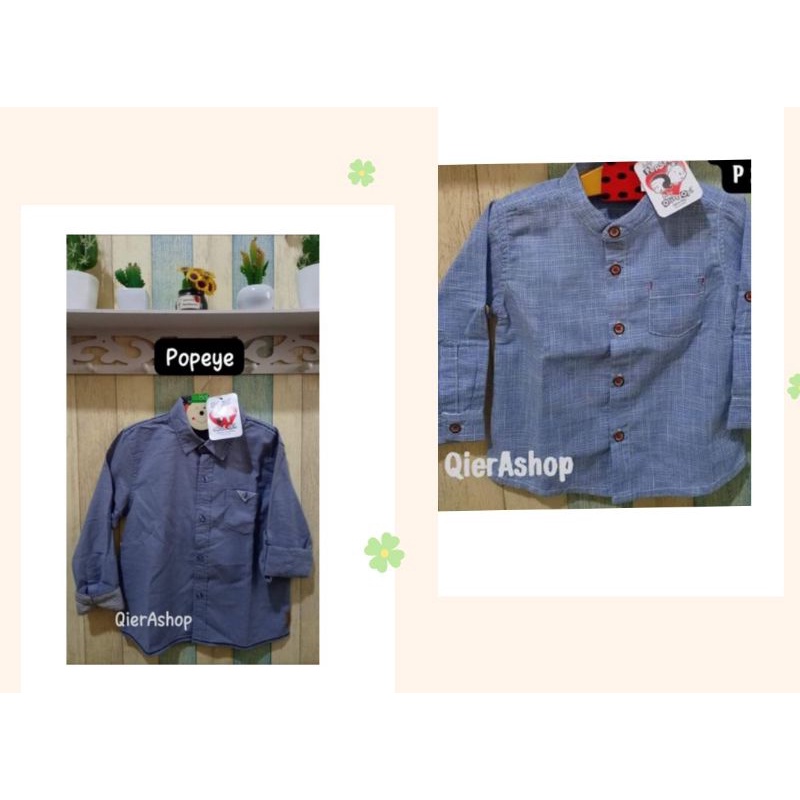 Kemeja anak laki laki popeye/cool kids | Leecooper