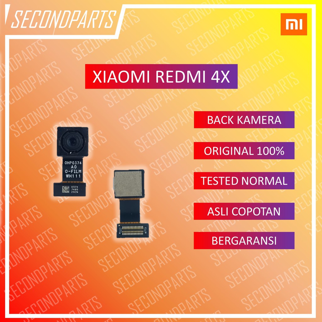 KAMERA BELAKANG XIAOMI REDMI 4X / 4X PRIME ORIGINAL COPOTAN